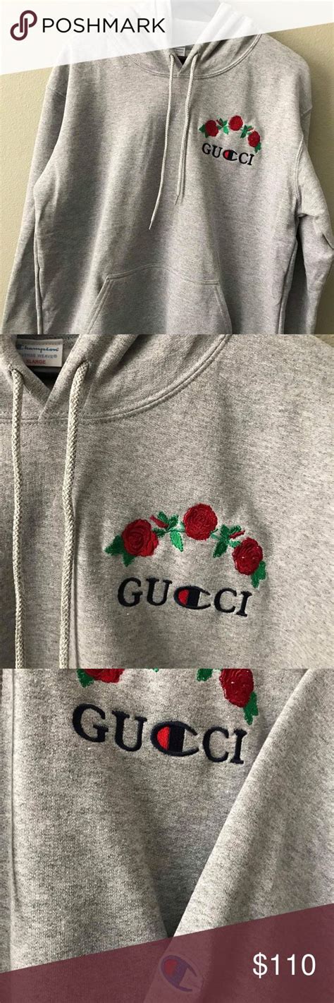 champion x gucci hoodie replica|gucci champion hoodie cheap.